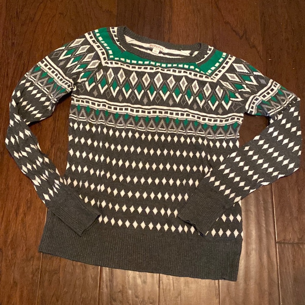 Merona Argyle sweater